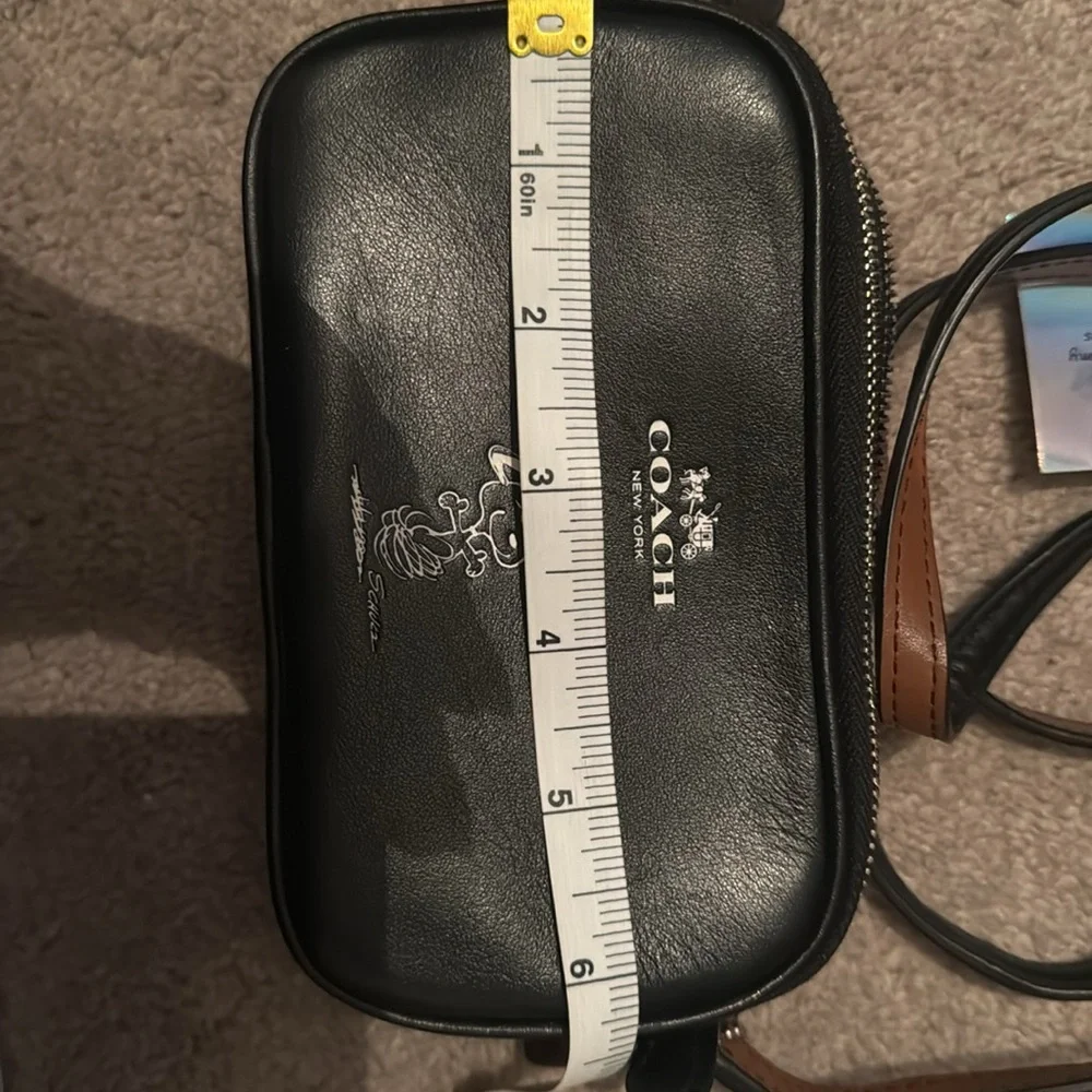 Coach sleek leather